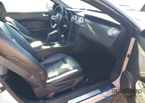 2007 Ford Mustang V6 Deluxe/V6 Premium из США, поврежденный, VIN 1ZVFT80N475351354